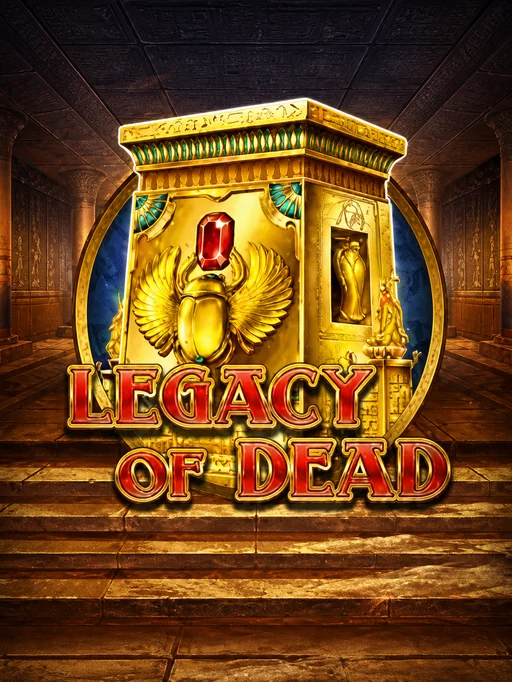 Capa do slot Legacy of Dead no cassino 6BET